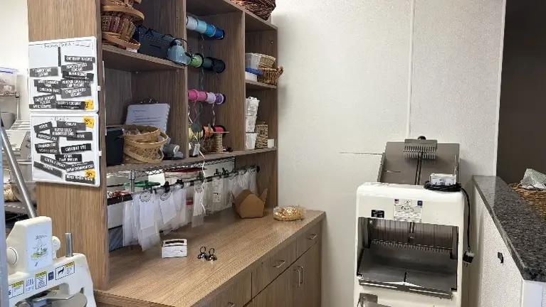 Bread Slicing and Gift Baskets