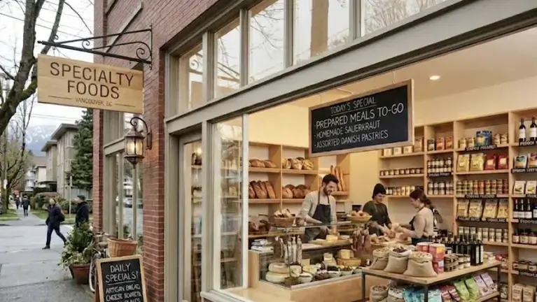 Iconic Vancouver Specialty Foods Retail Business with Properties Iconic Vancouver Specialty Foods Retail Business with Properties