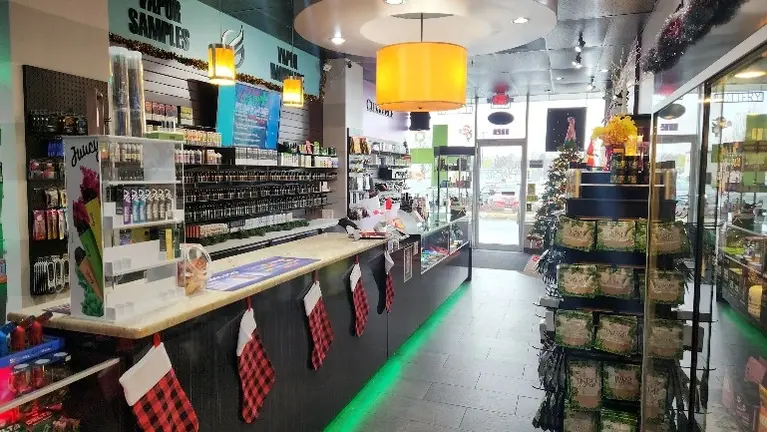 from back of store from back of store