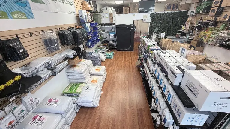 Turnkey Retail Layout with Established Product Displays