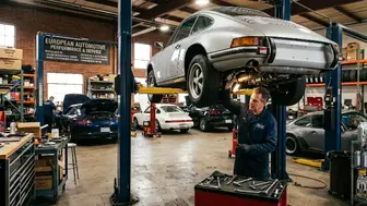 Specialized European Auto Repair Center - Loyal Client Base in Orange 