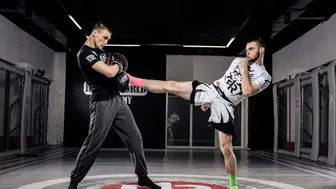 Combat Sports Gym with Open Equipment