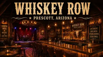 Iconic Whiskey Row Bar with Series 6 Liquor License