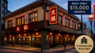 7,200 Sqft Celebrity-Favorite Hot Pot Restaurant in SF Chinatown!
