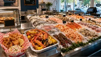Profitable Fresh Seafood Market with Cook-to-Order Service