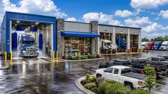Rare To Market. Turnkey Truck Wash, Service Repair and Parts Center.