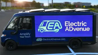 Electric ADvenue - World's First All-Electric LED Mobile Billboard