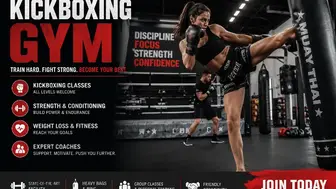 Successful franchised unit Kickboxing Gym
