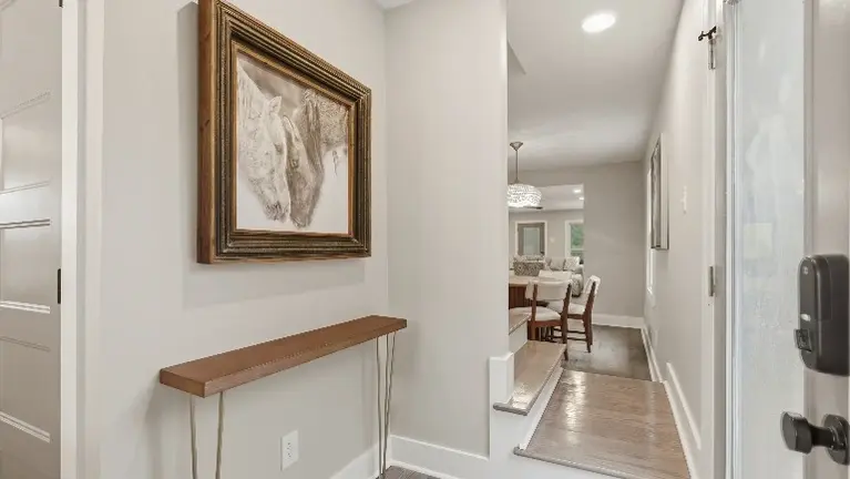 View from side entry of home. View from side entry of home.