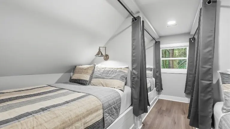The second floor offers comfortable, well-appointed bedrooms designed to give every guest a restful place to unwind. The second floor offers comfortable, well-appointed bedrooms designed to give every guest a restful place to unwind.