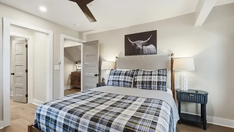 The second floor offers comfortable, well-appointed bedrooms designed to give every guest a restful place to unwind. The second floor offers comfortable, well-appointed bedrooms designed to give every guest a restful place to unwind.