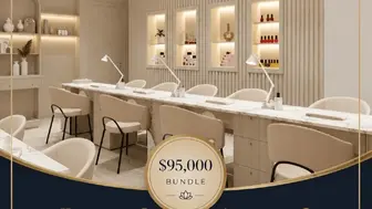 Nail Salon Luxury Equipment Asset Sale