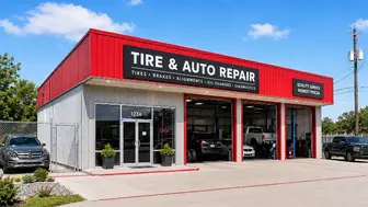 Auto Repair, Tire & Inspection Shop with Dealer License & Real Estate