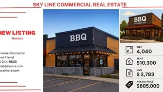 BBQ Restaurant in a  Stand Alone Building
