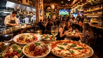 Semi Absentee Italian Restaurant with a Sold-Out Bar