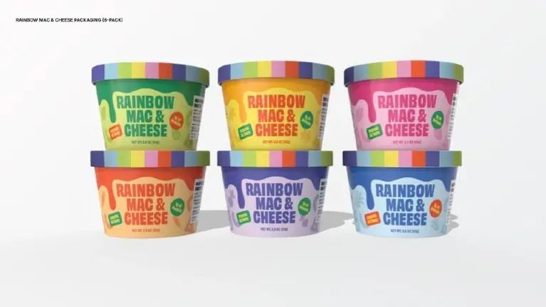 Rainbow Mac & Cheese Rainbow Mac & Cheese