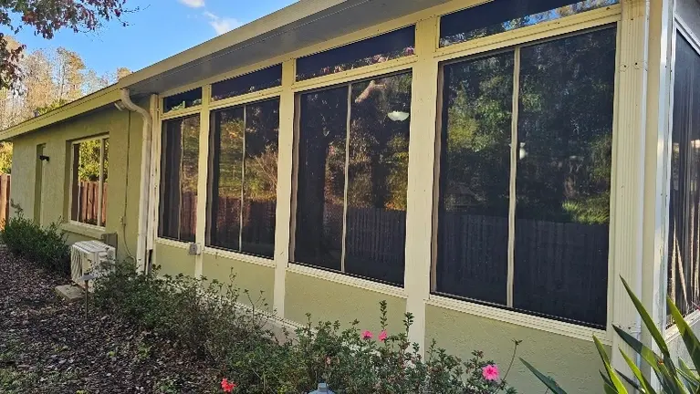 Residential window film installation Residential window film installation
