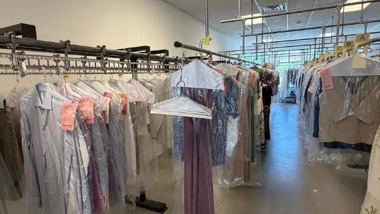 Garment storage and processing racks Garment storage and processing racks