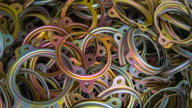 Stamping often uses oil lubricant