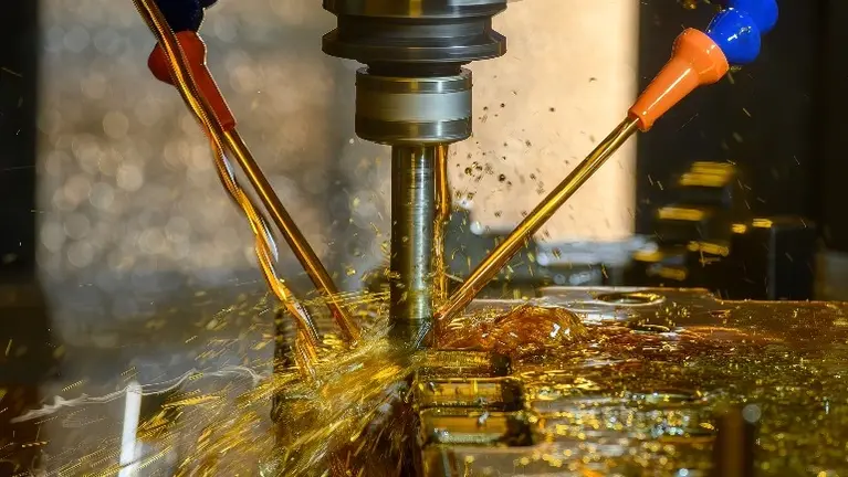 Straight oil machining