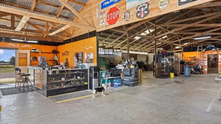 area, for small engine shop