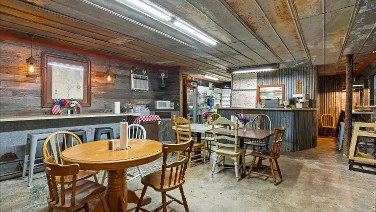 Cafe inside of Chicken House