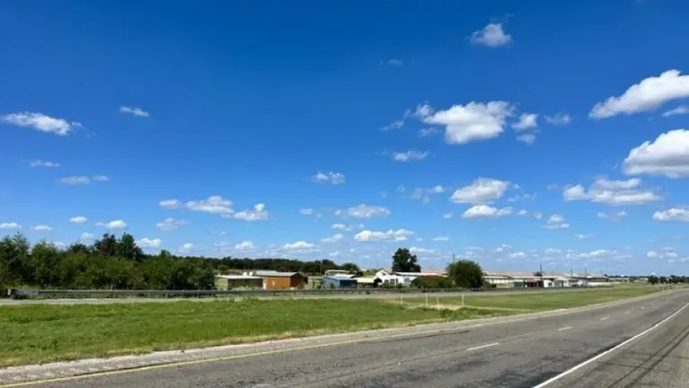 Road frontage on Hwy 377