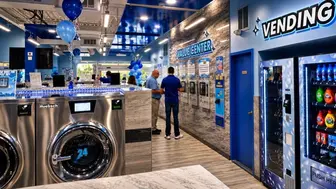 Laundromat. Passive Income - Arcade, Vending & Laundry Revenue.