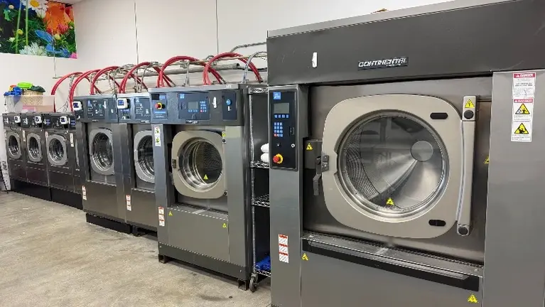 Dedicated wash dry fold machines Dedicated wash dry fold machines