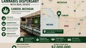 Border City to Ohio: High-Volume Cannabis Dispensary with Real Estate