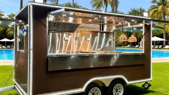 Thriving Roadside Food TrailerHigh Traffic Location with Loyal Clients
