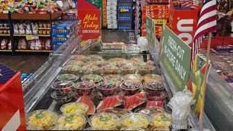 Fruit package products inside kroger store