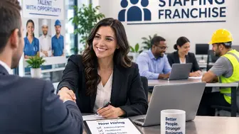 $366K Net Staffing Franchise | Seller Financing | Great Support