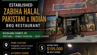 Established Zabiha Halal Pakistani & Indian BBQ restaurant.