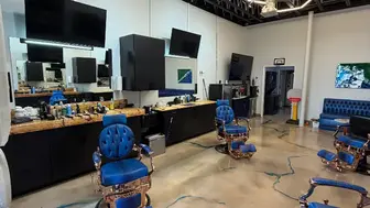 Luxury Barbershop with Custom Buildout on Ventura Blvd