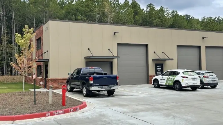 Office parking area
