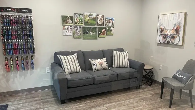 Customer waiting room
