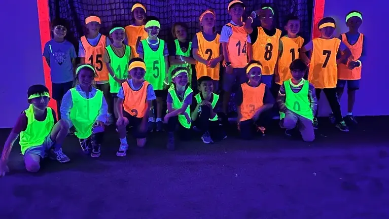 Glow in the dark birthday party
