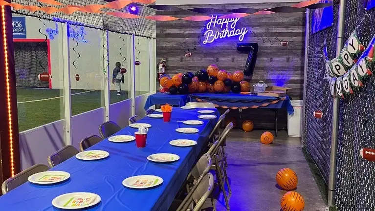 Birthday party area