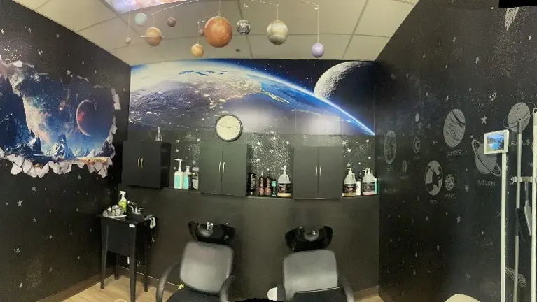 Space shampoo room Space shampoo room