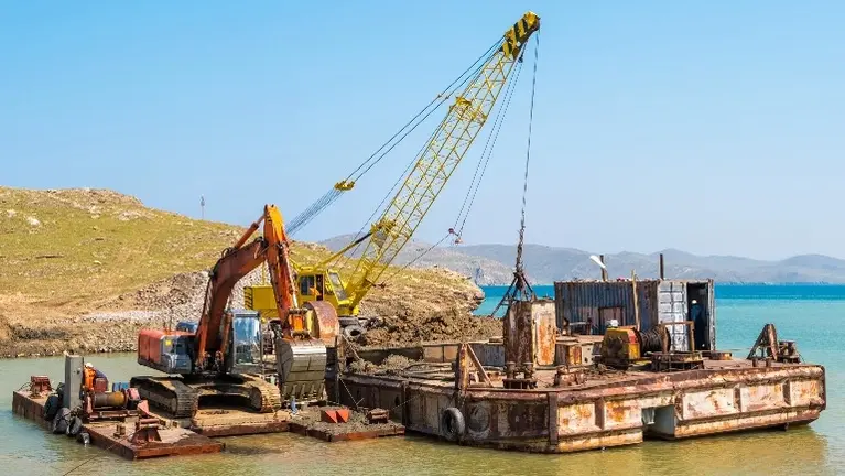 Dock work Dock work