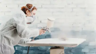 SBA Pre-Qualified HVLP Paint Sprayer eCom Business | Semi Absentee