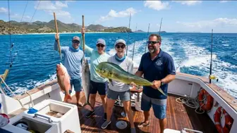 Own Paradise. St. Maarten Deep-Sea Charter Fishing Biz. Steady Booking