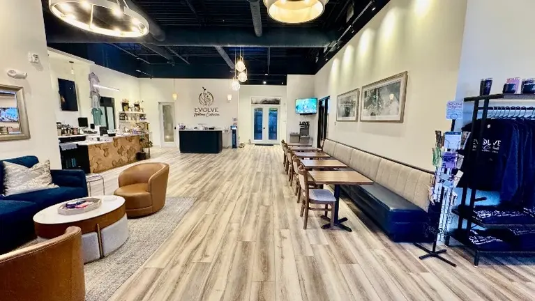 Lobby at Evolve Wellness Collective