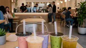 Newly built-out Boba & Tea Shop in high-traffic center