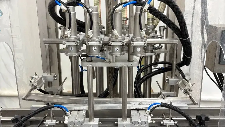 Condiment filling station Condiment filling station