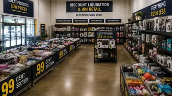 Seller Financed -Absentee Owned Liquidation & Overstock Retailer