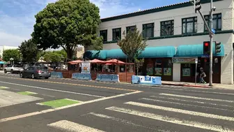Santa Monica Main Street Asset Sale, includes Beer Wine, lease, Patios