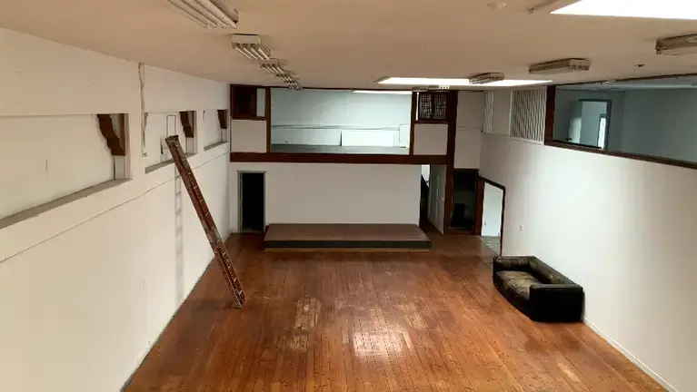 Over 3500 ft.² plus mezzanine.