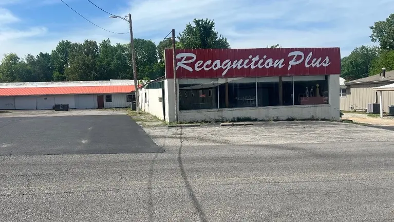 Outside the business. Outside the business.